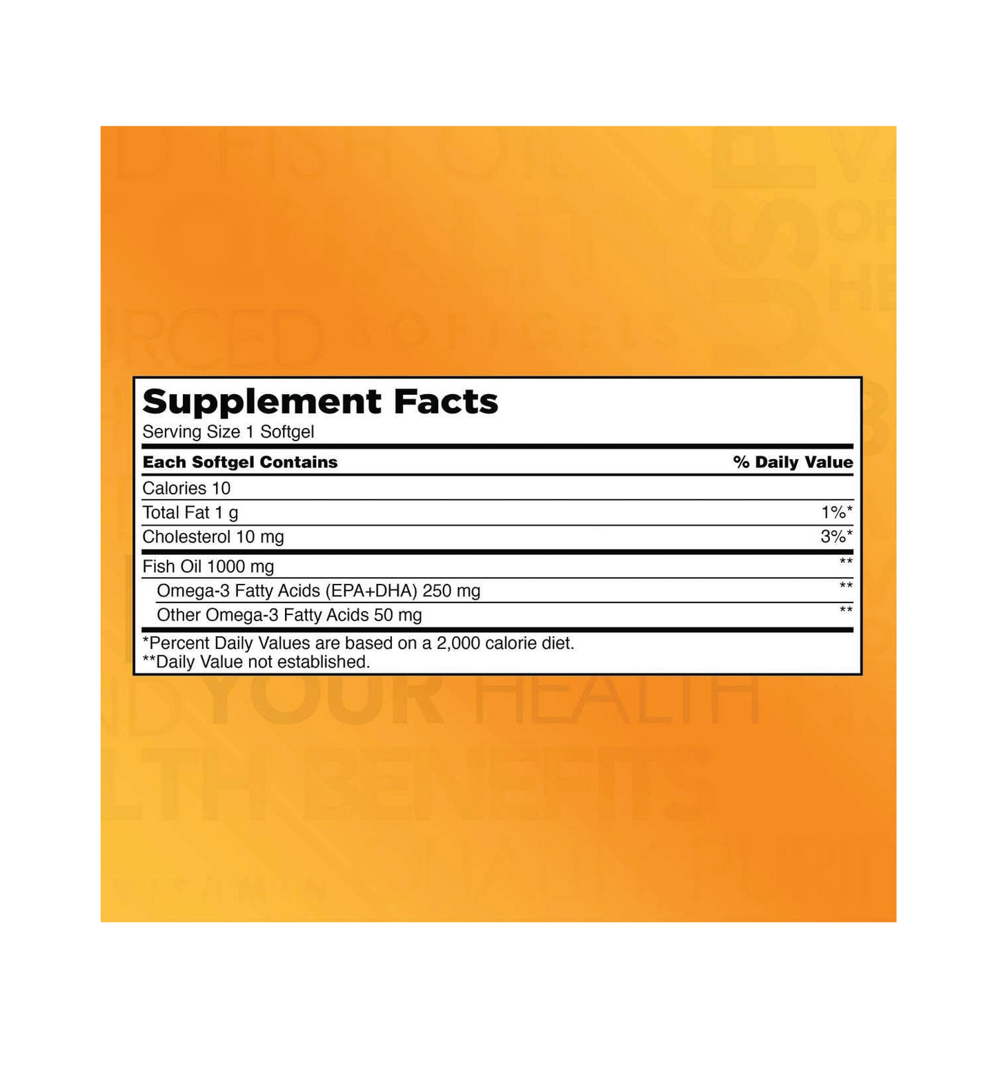 Kirkland Signature Fish Oil - Omega 3 (1000 mg)