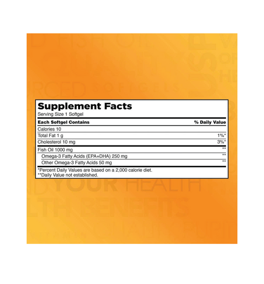 Kirkland Signature Fish Oil - Omega 3 (1000 mg)