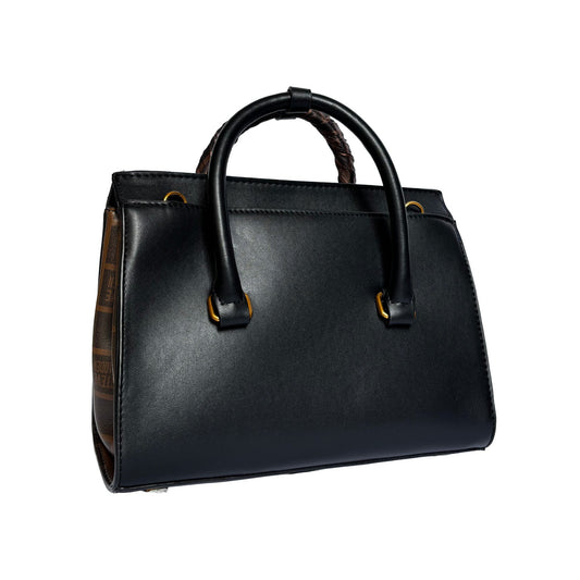 Black/Sepia Satchel