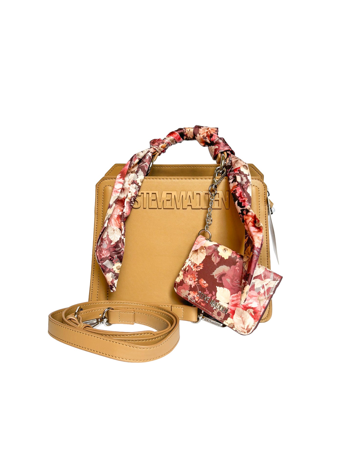 Latte Bevelyn Scarf Satchel