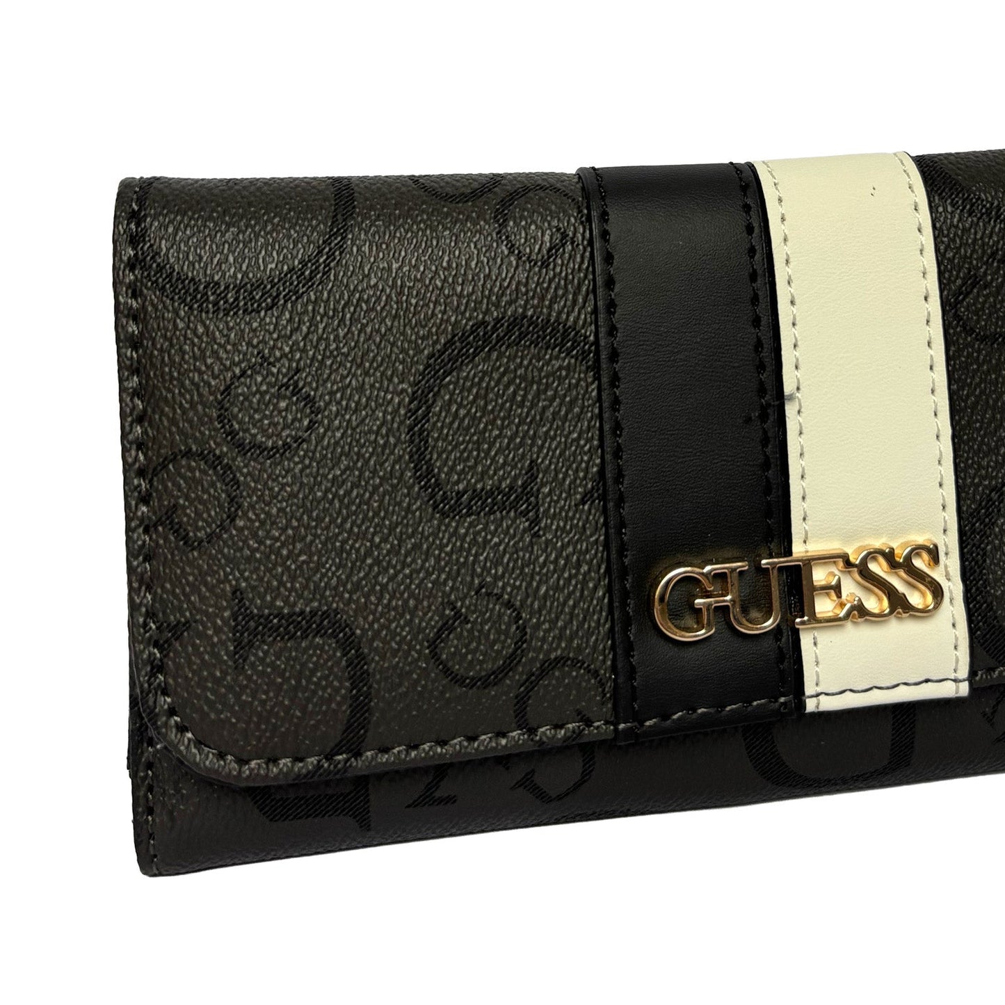 Coal Kerry Monogram Trifold Wallet