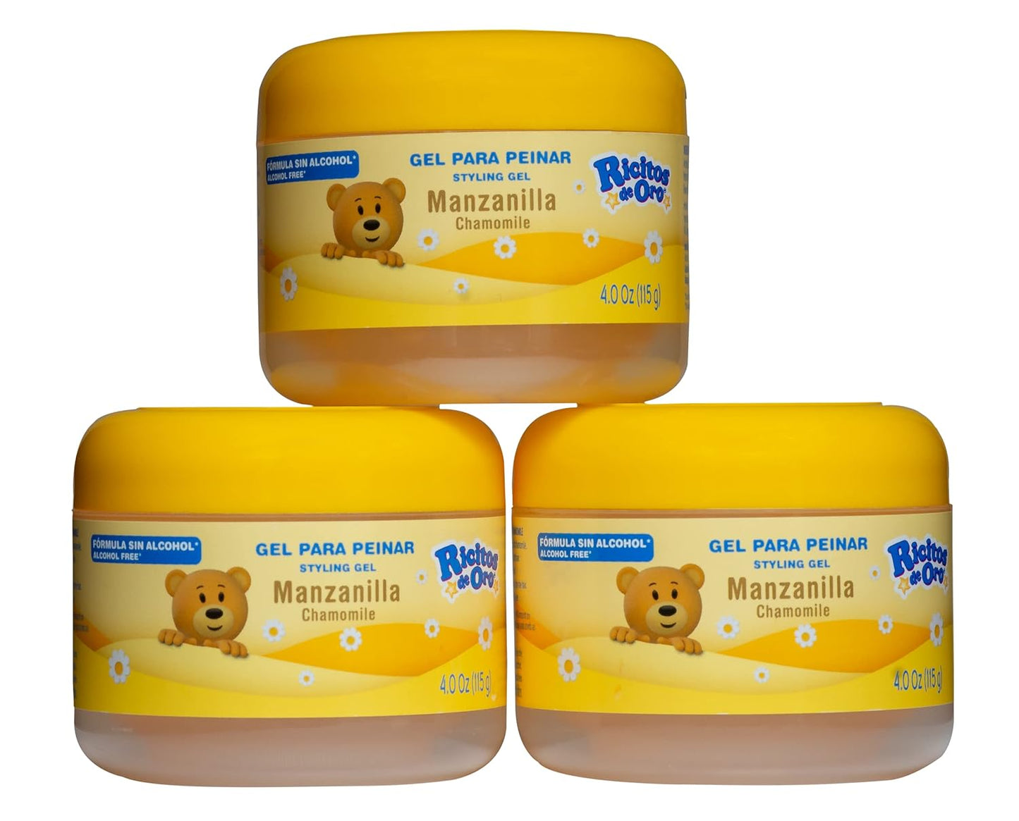 Ricitos de Oro Manzanilla Gel para Peinar (4.0 oz / 115 g)