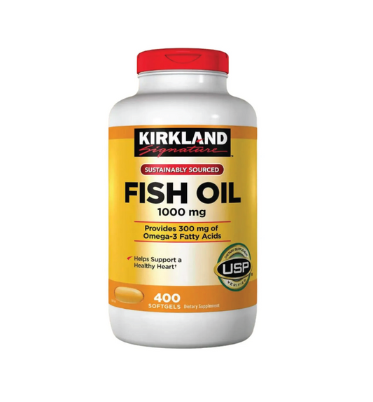 Kirkland Signature Fish Oil - Omega 3 (1000 mg)