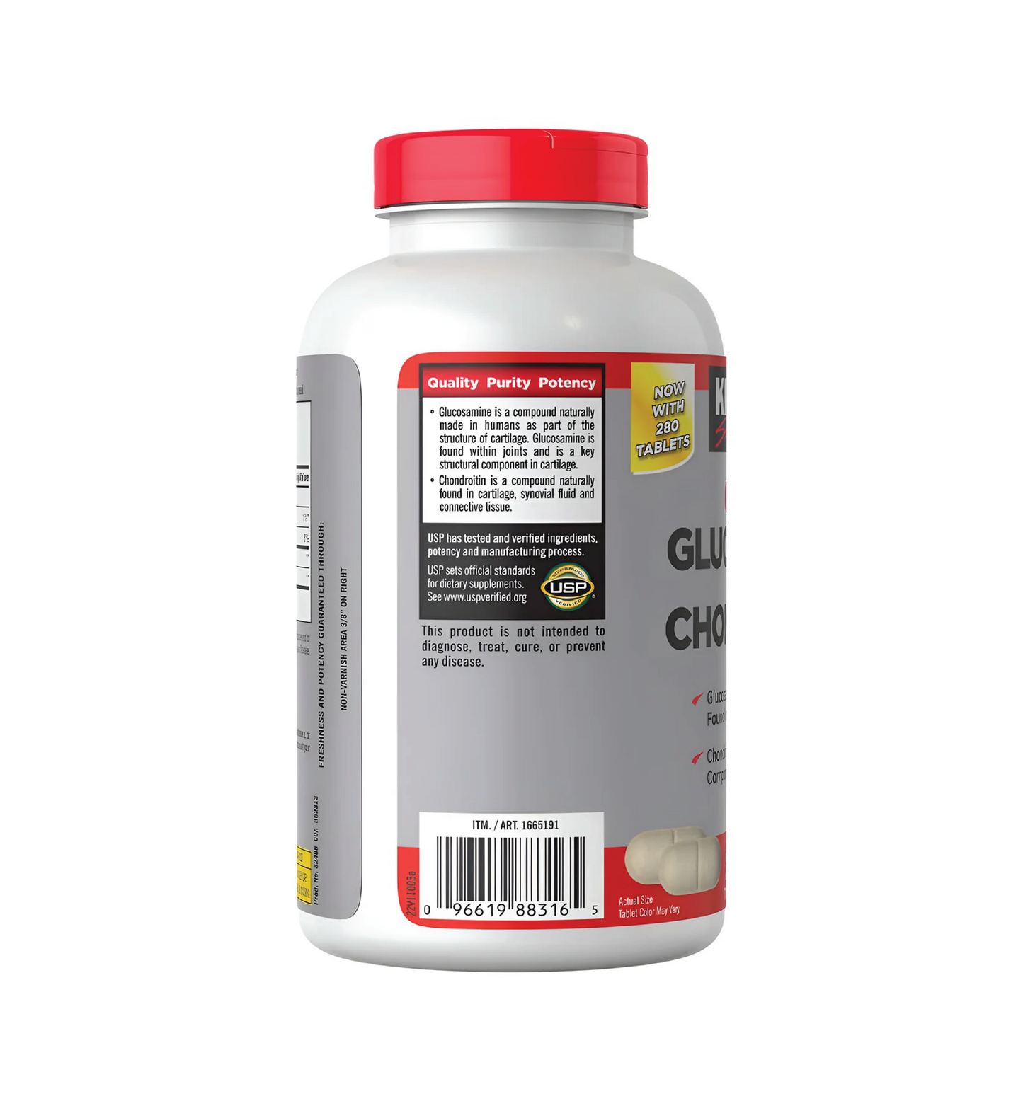 Kirkland Signature Advanced Glucosamine 1500 mg & Chondroitin (1200 mg)