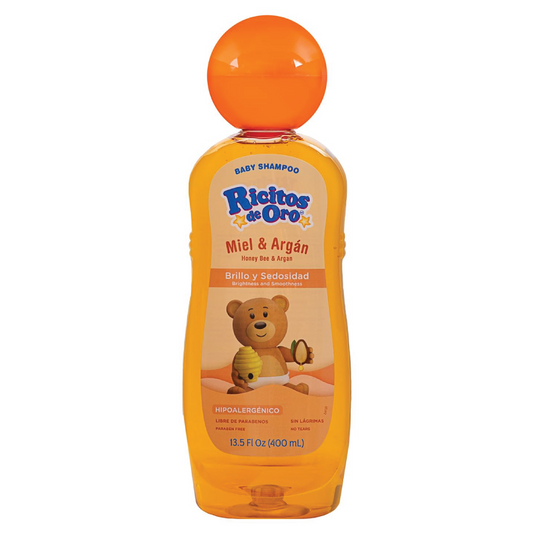 Ricitos de Oro Miel & Argán Baby Shampoo (13.5 FL. OZ. / 400 mL)