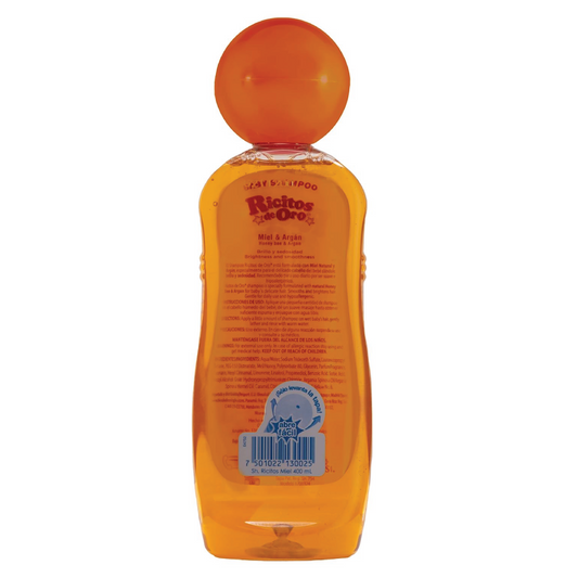 Ricitos de Oro Miel & Argán Baby Shampoo (13.5 FL. OZ. / 400 mL)