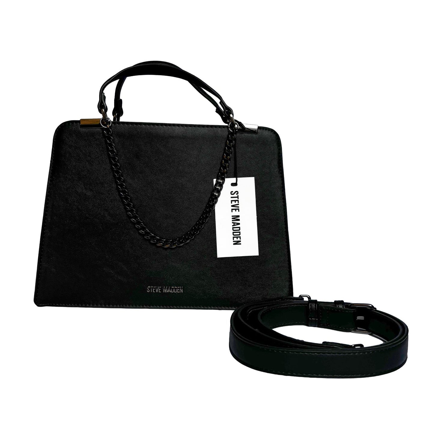 Black Matte Satchel