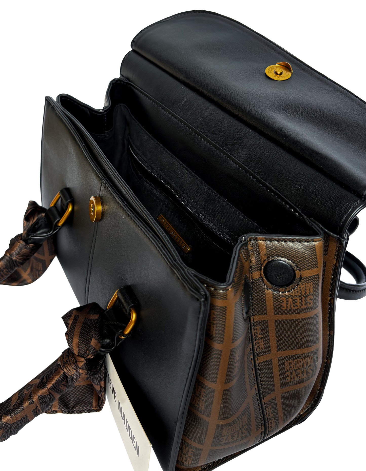Black/Sepia Satchel