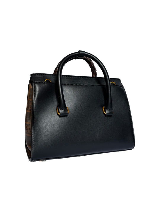 Black/Sepia Satchel