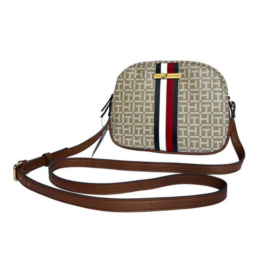 Tan Monogram Crossbody