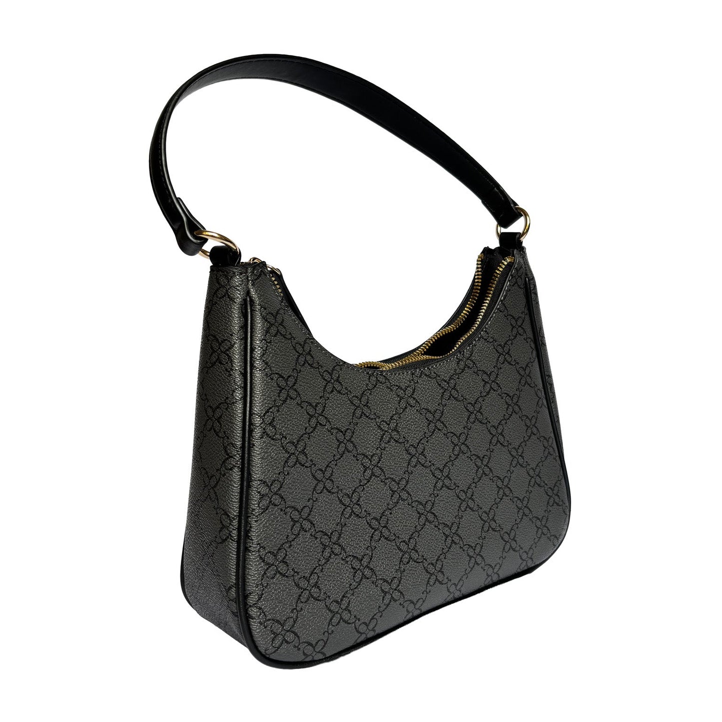 Black Monogram Shoulder Bag