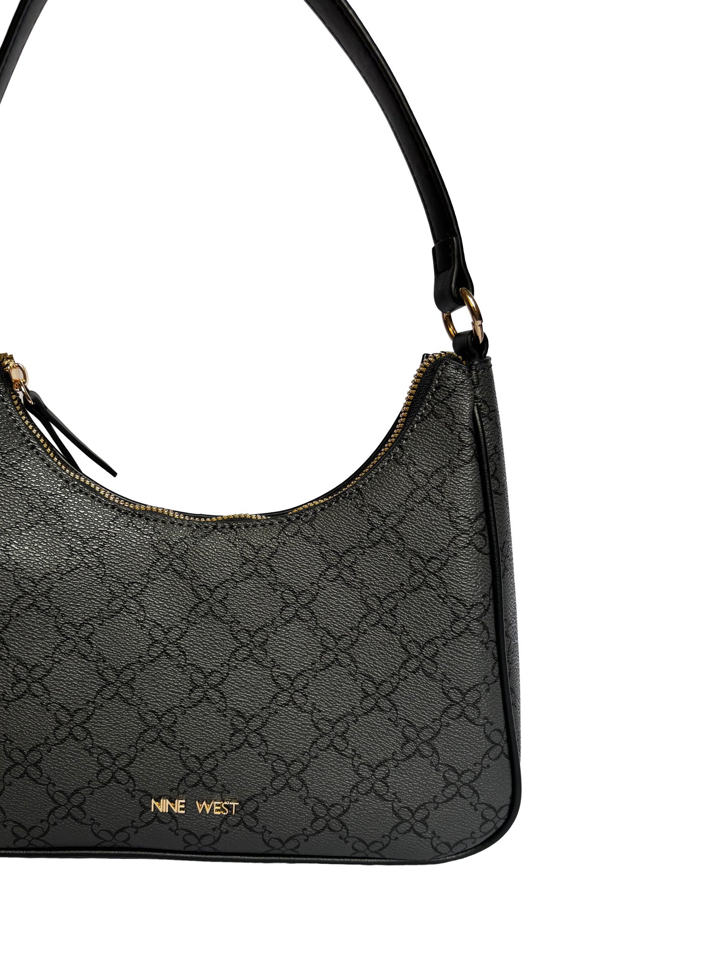 Black Monogram Shoulder Bag
