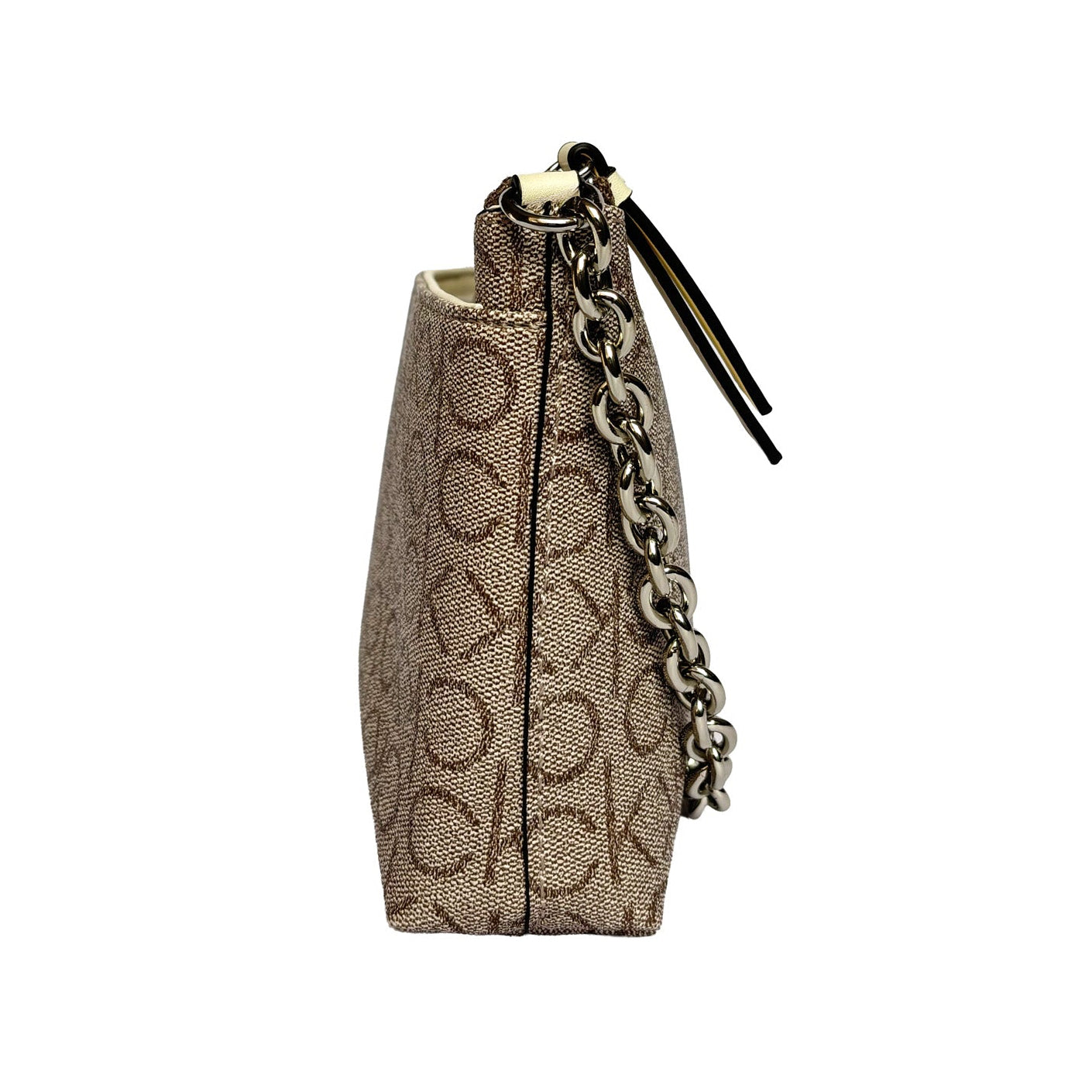 Taupe/White Shoulder Bag