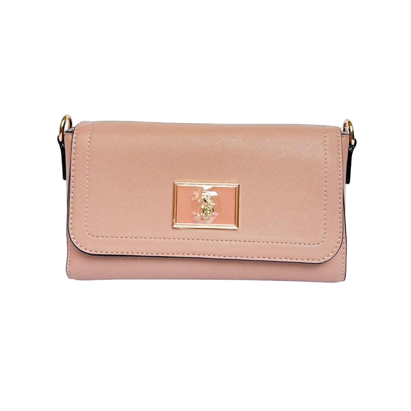 Mauve Crossbody Clutch