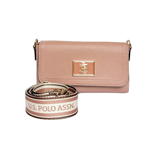 Mauve Crossbody Clutch