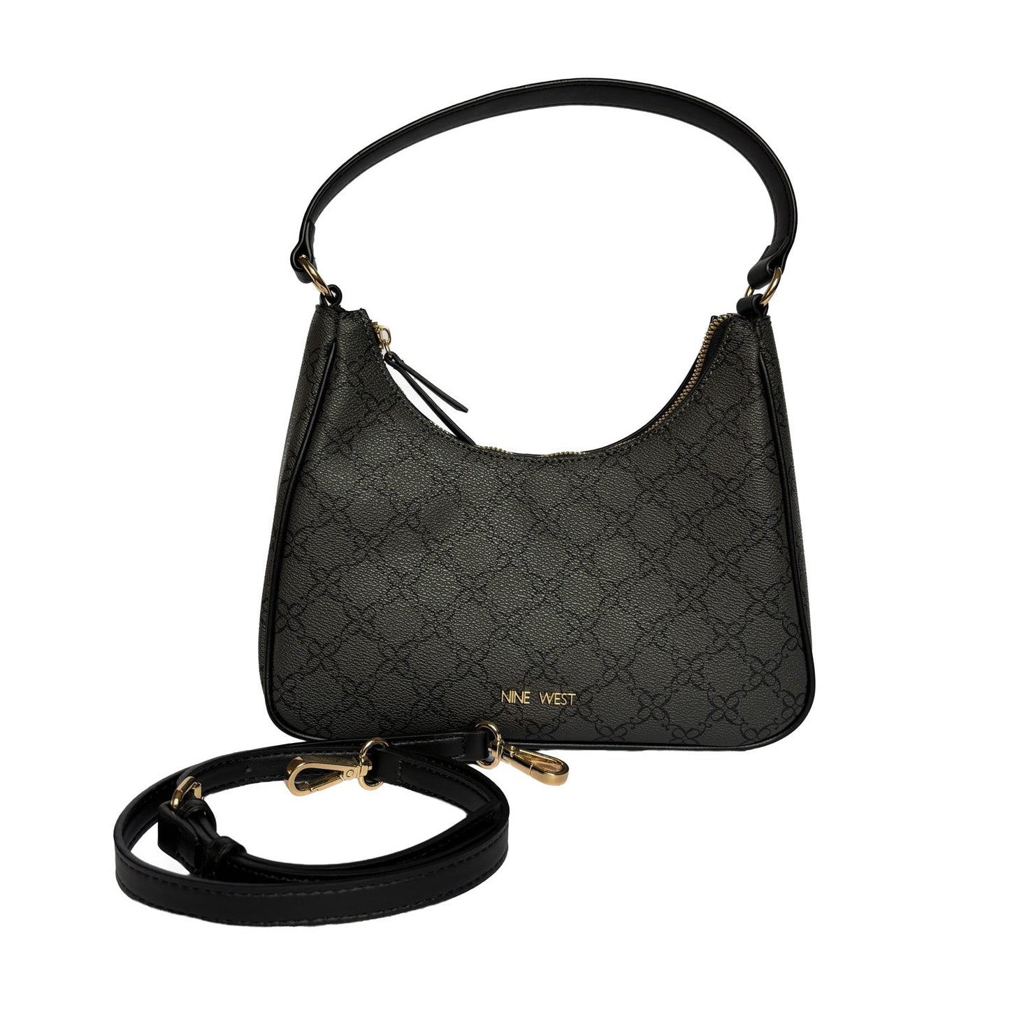 Black Monogram Shoulder Bag
