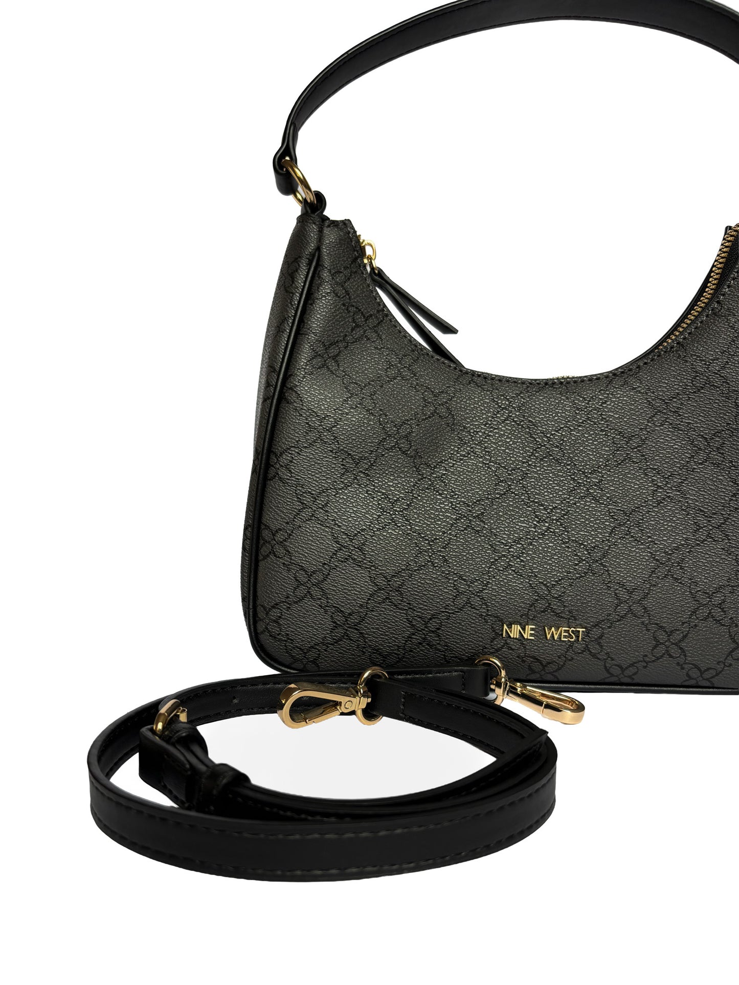 Black Monogram Shoulder Bag