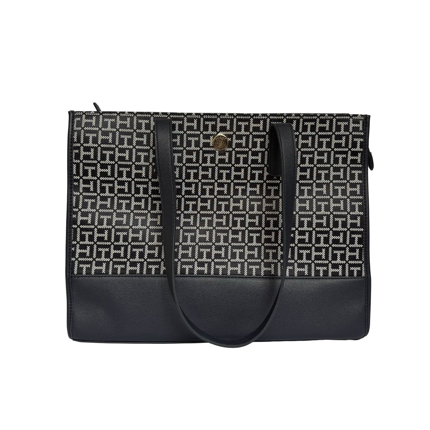Monogram Tote Navy