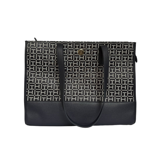Monogram Tote Navy
