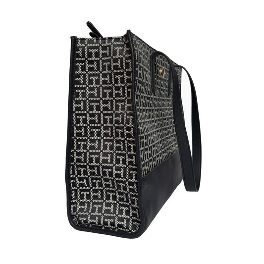 Monogram Tote Navy