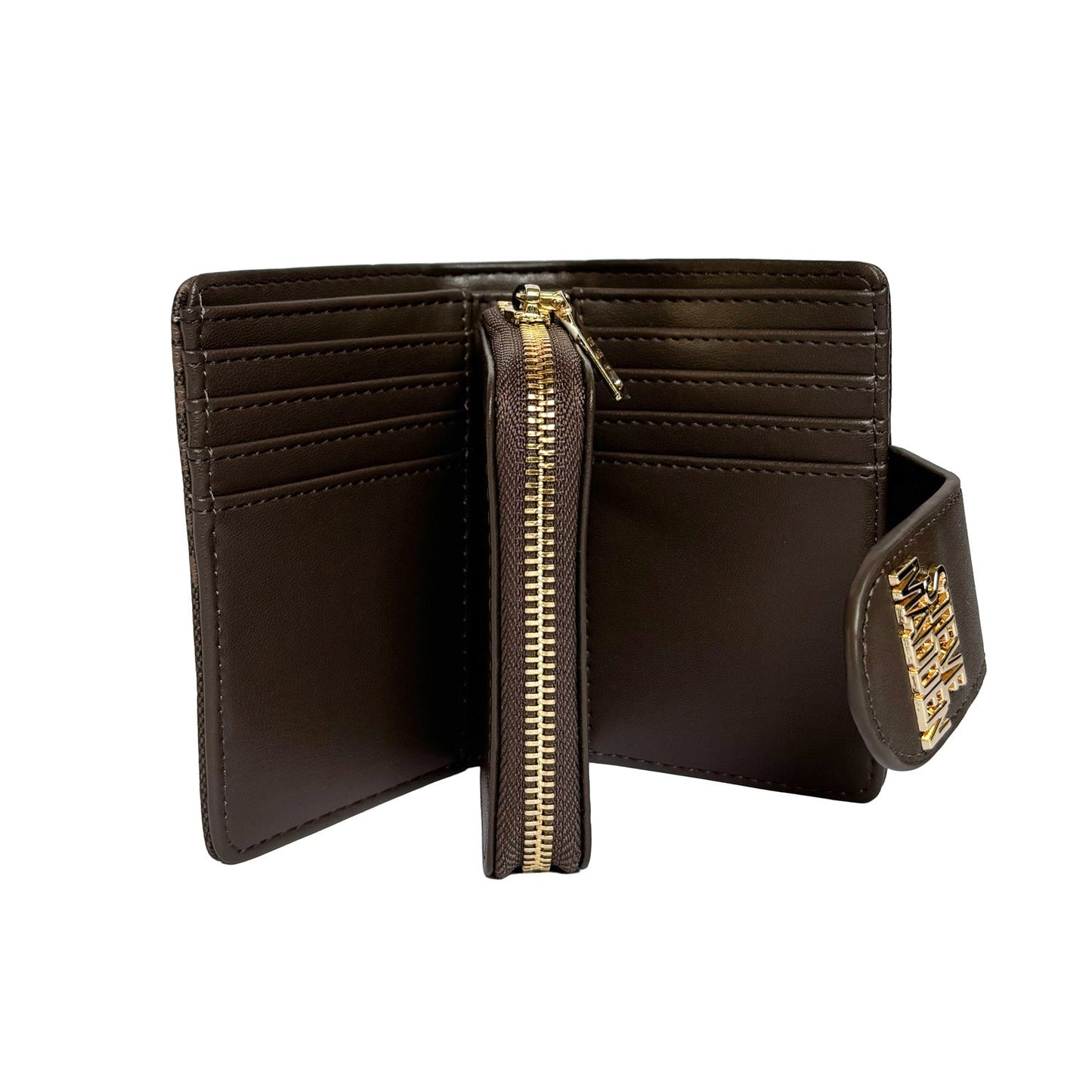 Brown Monogram Snap Wallet