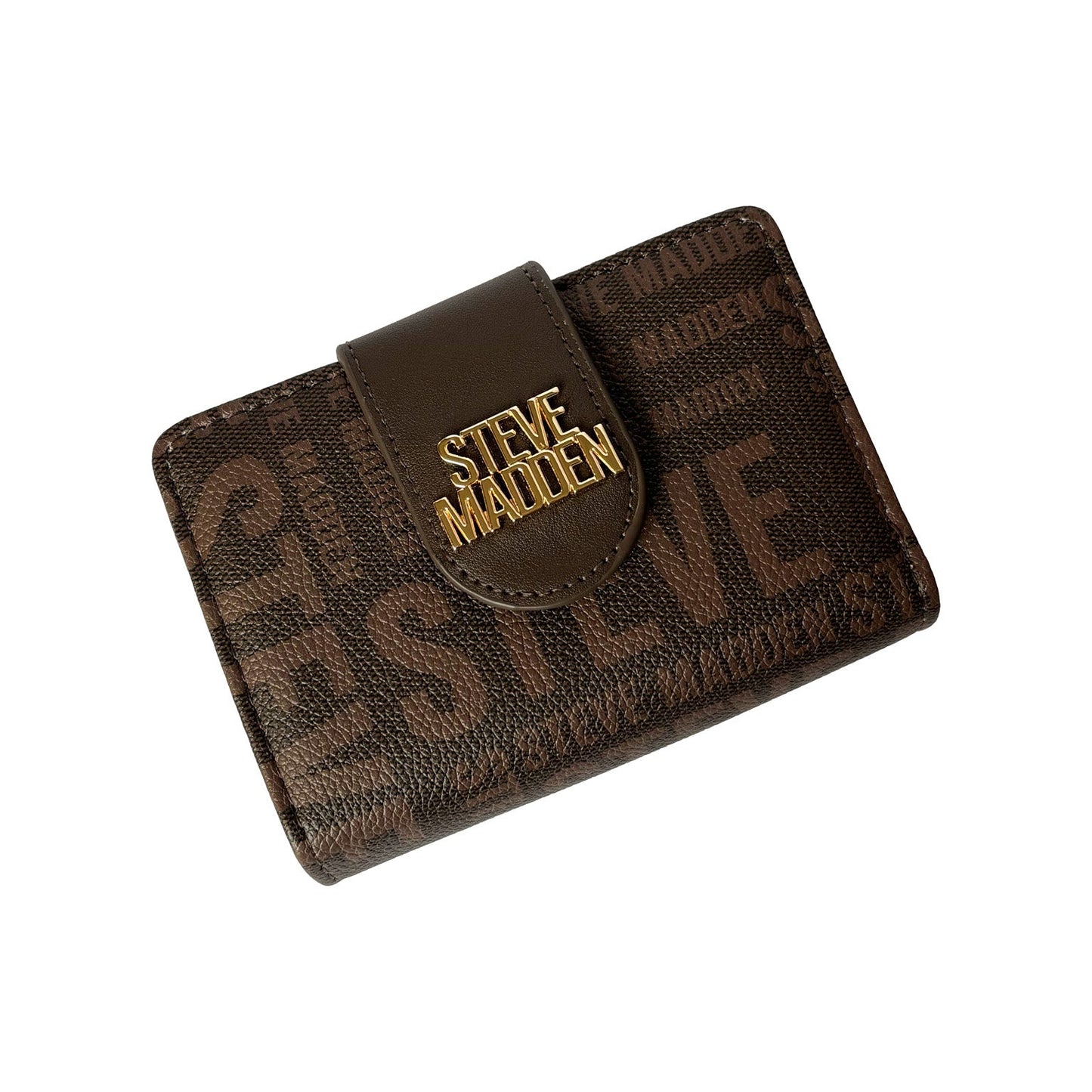 Brown Monogram Snap Wallet