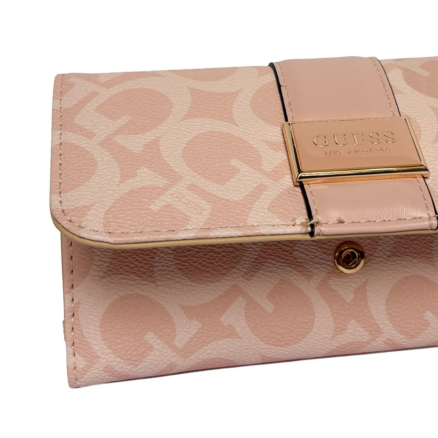 Soft Pink Isabella Monogram Wallet