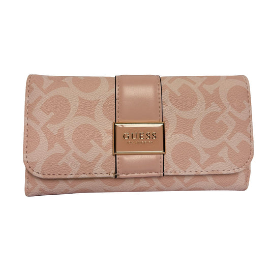 Soft Pink Isabella Monogram Wallet