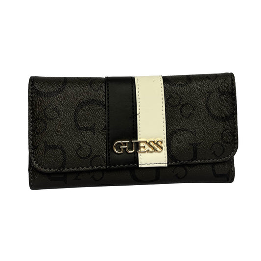 Coal Kerry Monogram Trifold Wallet