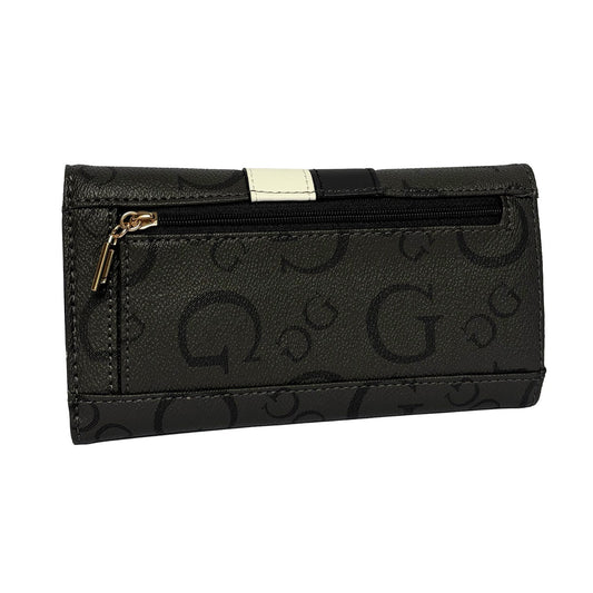 Coal Kerry Monogram Trifold Wallet