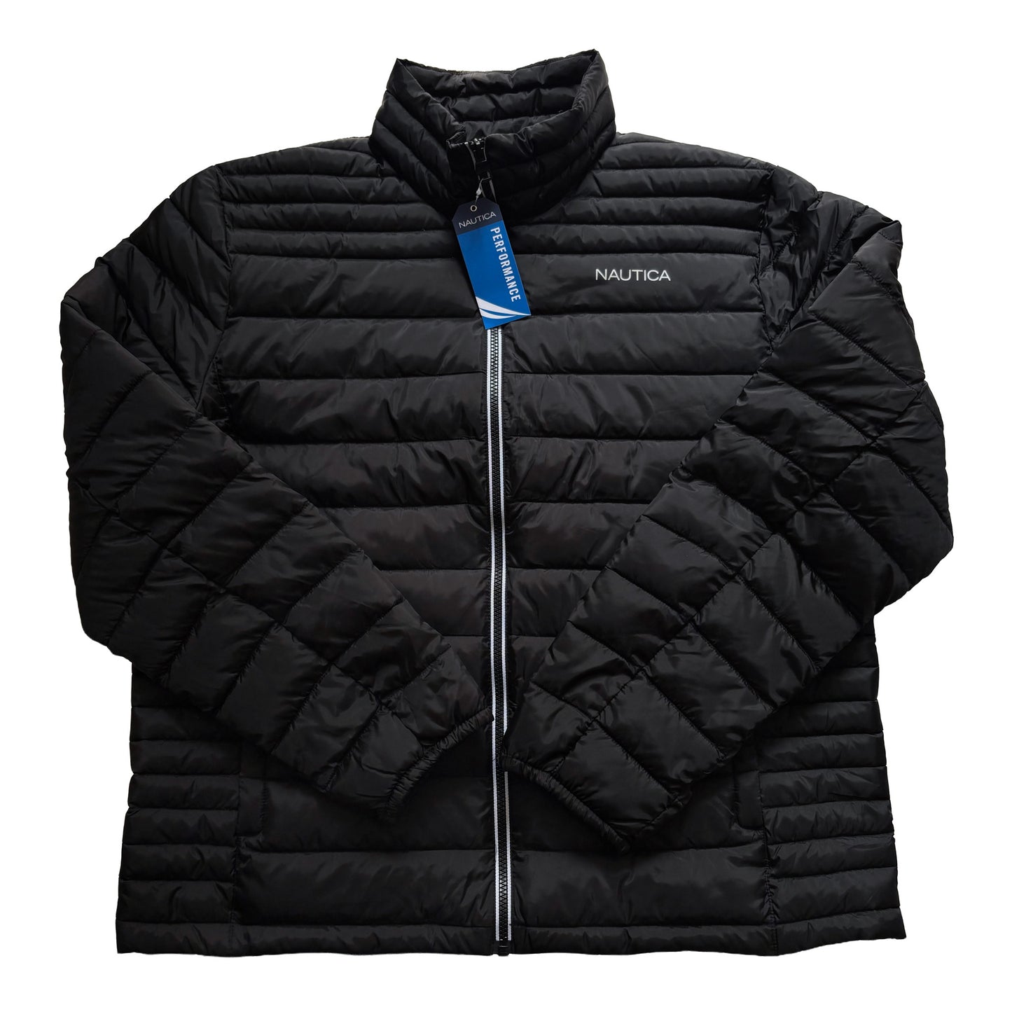 Men's Water & Wind Resistant Puffer Jacket - Black